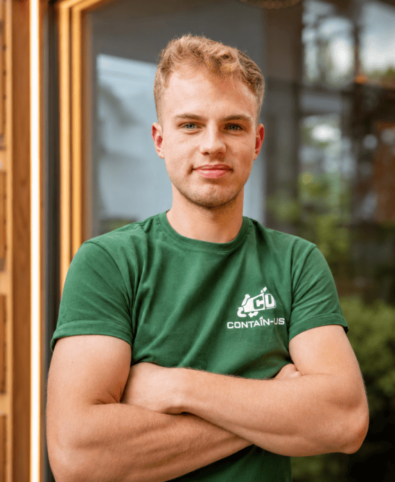 Philip Michl, Geschäftsführer bei Contain-us