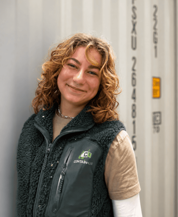 Tabea Knöpfle, Werkstattleitung bei Contain-us