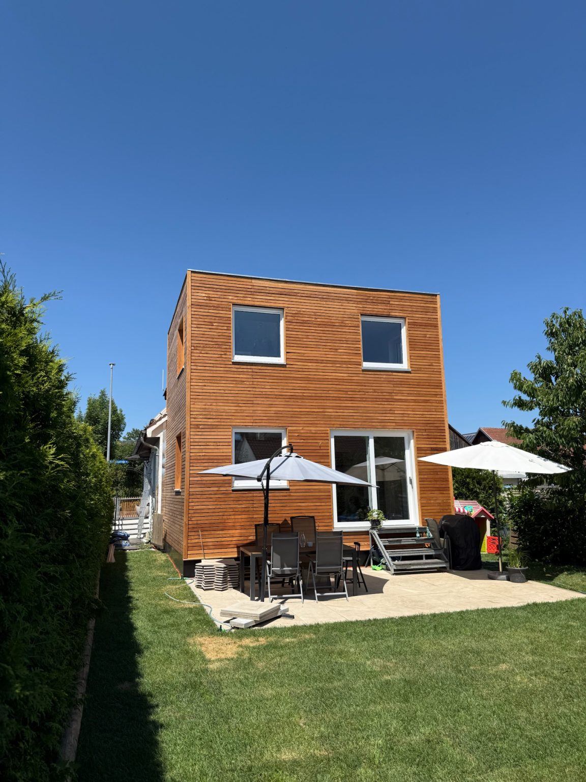 Doppelstöckiger Anbau an Bestandsgebäude mit insgesamt 60m²