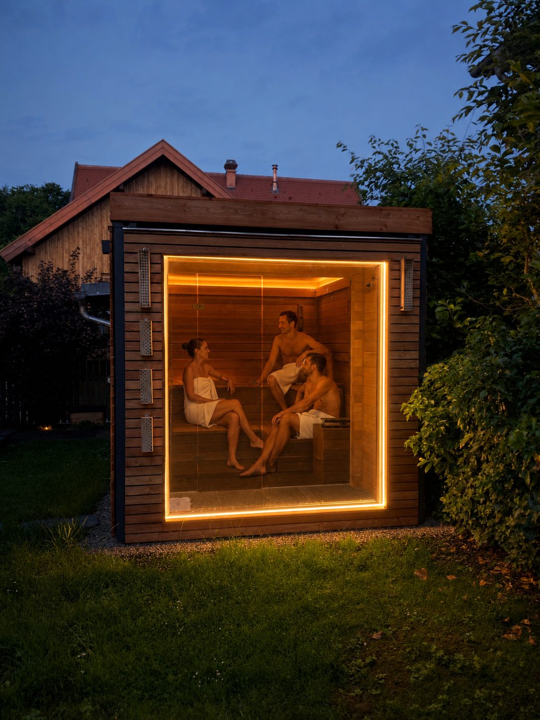 Sauna 7 m² von CONTAIN-US – Bild 2
